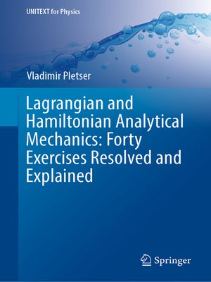cover image of Lagrangian and Hamiltonian Analytical Mechanics